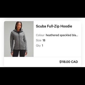 Scuba hoodie